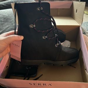 Black boots